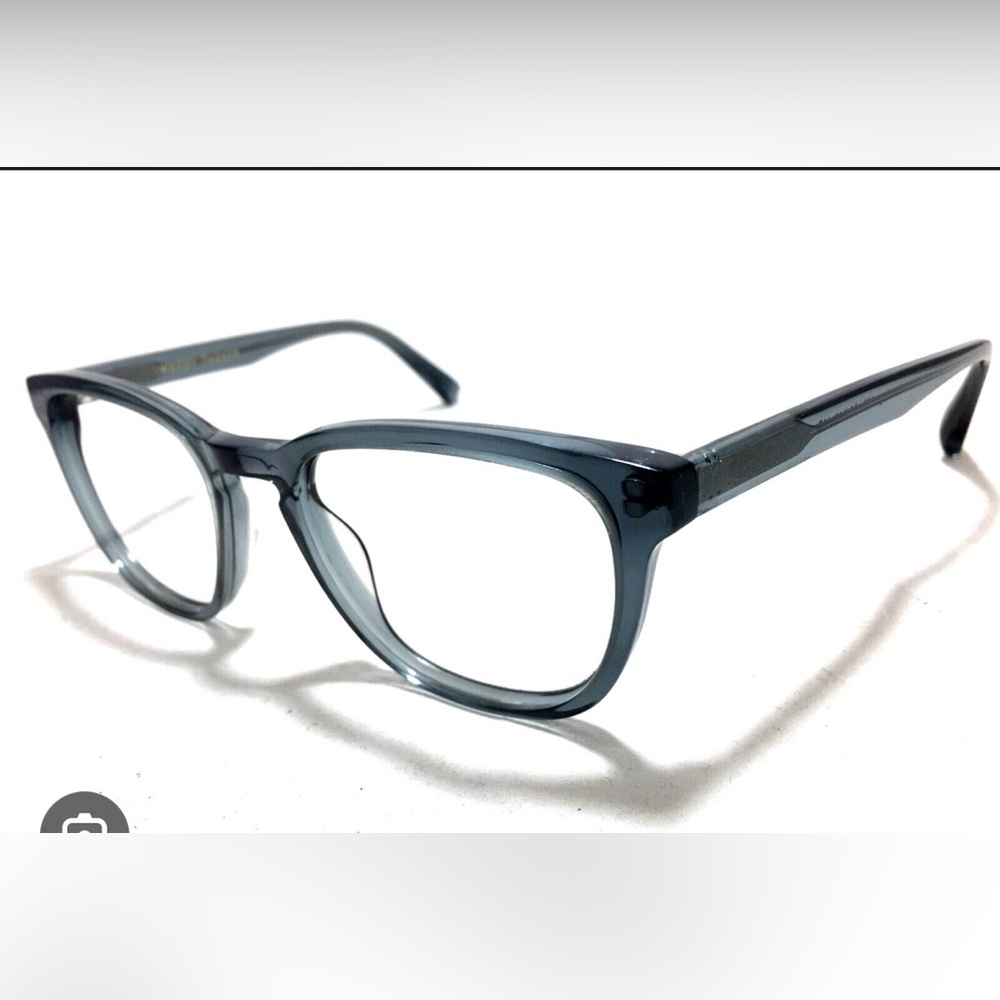 Warby Parker Jennings frame blue Gray Glasses with Case
Light prescription
